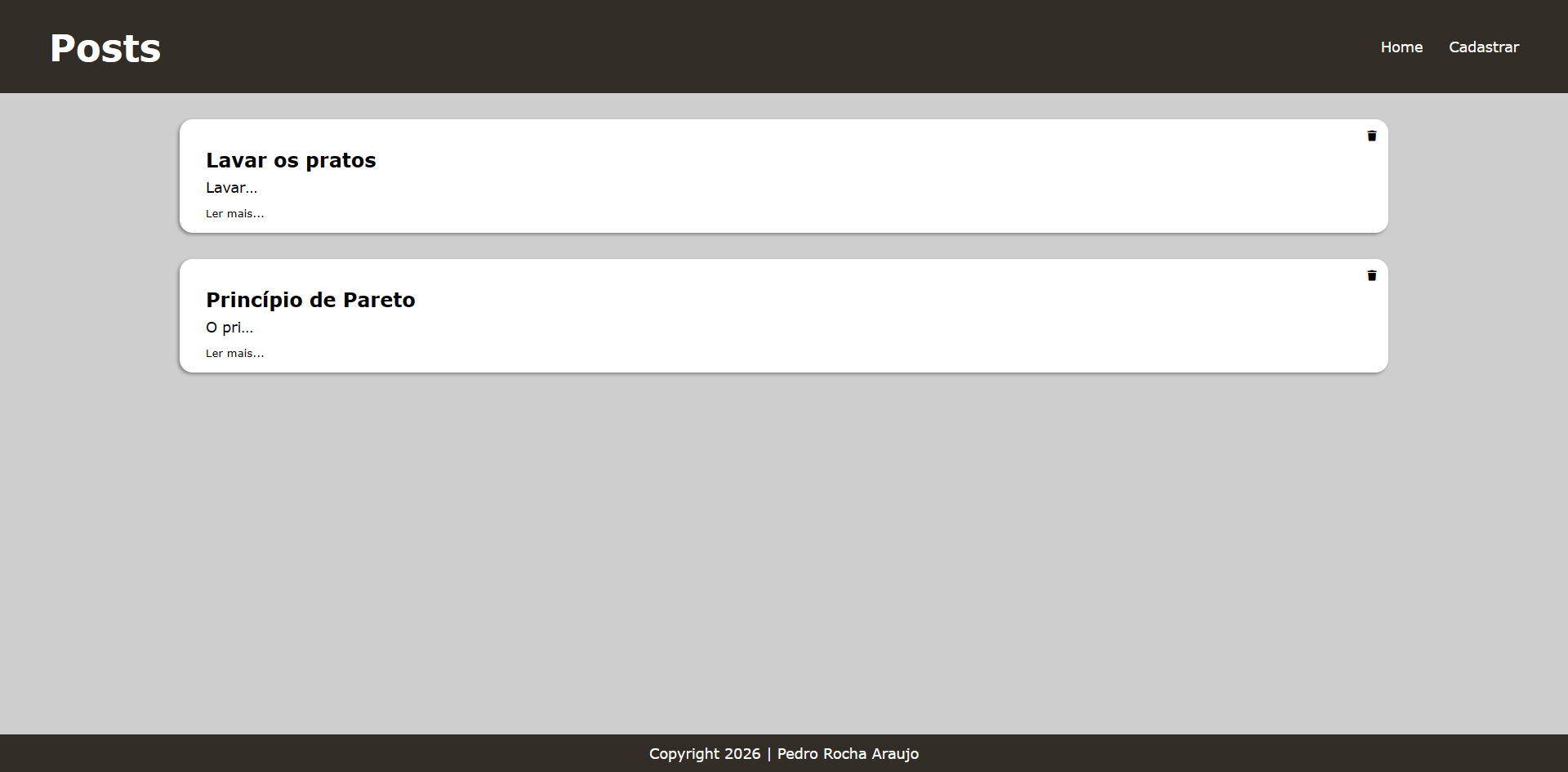 Link para o projeto finanças
