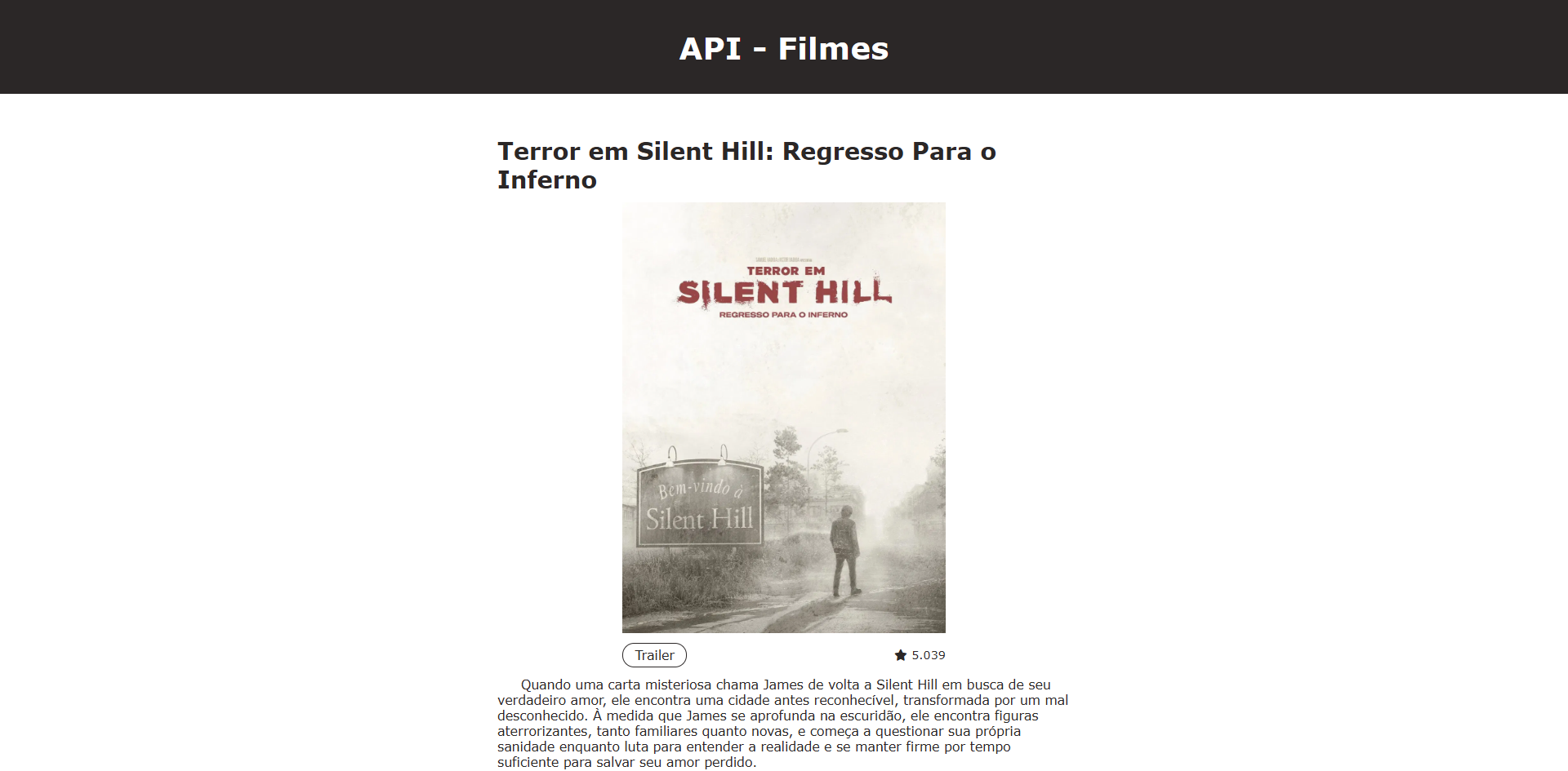 Link para o projeto finanças