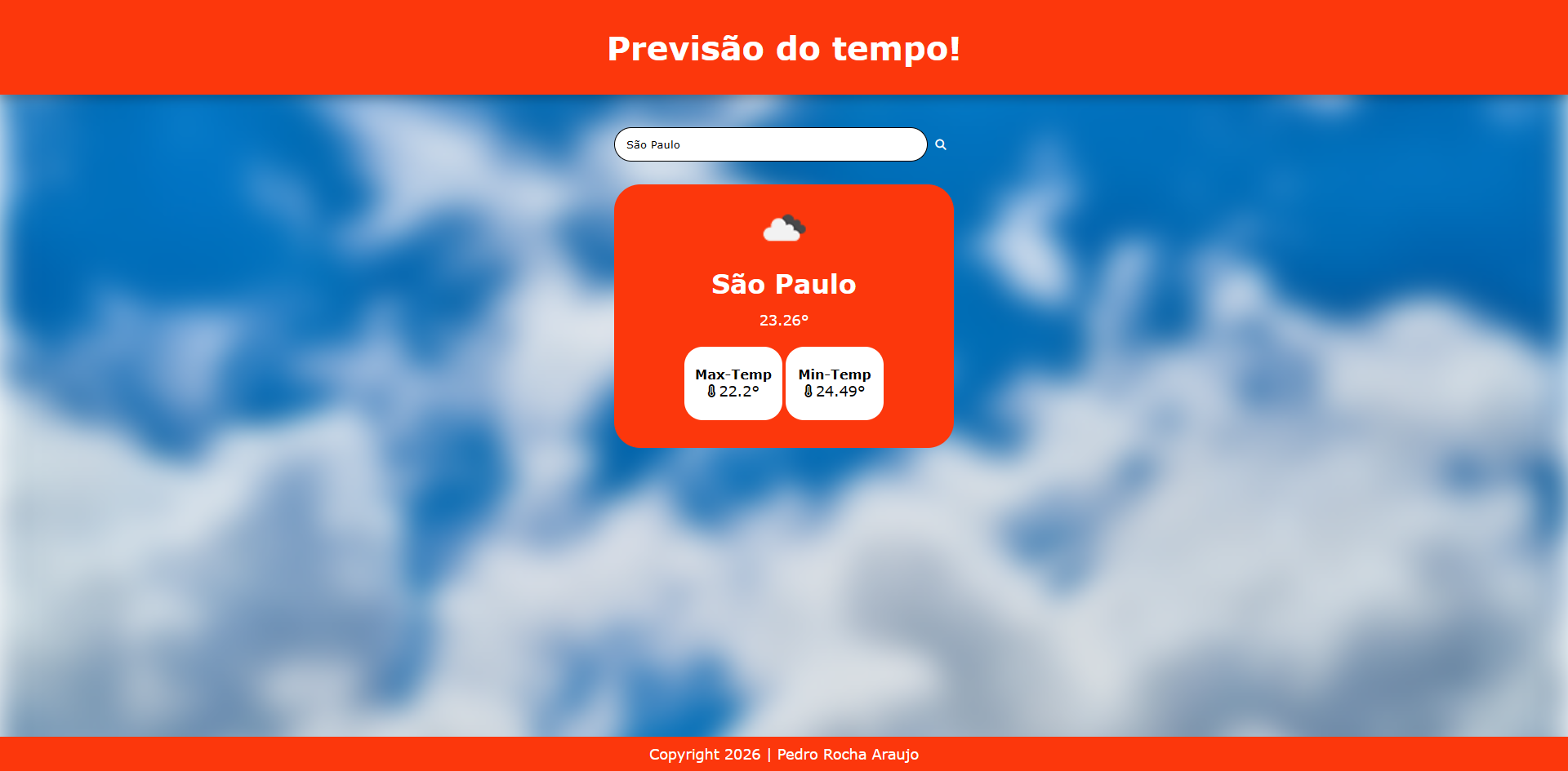 Link para o projeto finanças